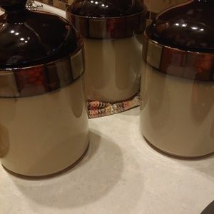 Pfaltzgraff taos set of 3 canisters